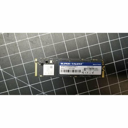 SUPER TALENT 256GB PCIe Gen3x4 NVMe M.2 External Solid State Drive FPI256MWR7